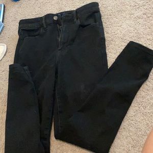 Black skinny jeans